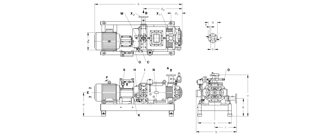 S-VSA 800螺桿真空泵