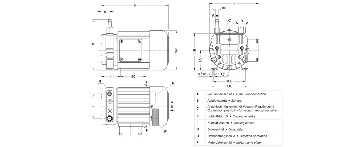 V-VTE 8干式真空泵